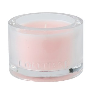 シンプル ルームフレグランス ローズ センティッドキャンドル ロクシタン